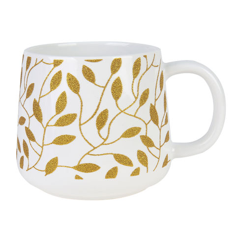 Taza de café China de hueso, termo con tapa de porcelana blanca lisa,  Mighty Zakka, Nespresso, 500ML