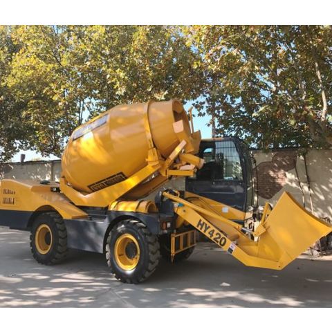 Buy Wholesale China Mobile Auto Self Loading Concrete Cement Mixer