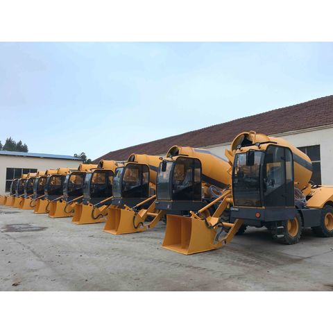 Self Loading Concrete Mixer For Sale - Automatically Feed, Mix