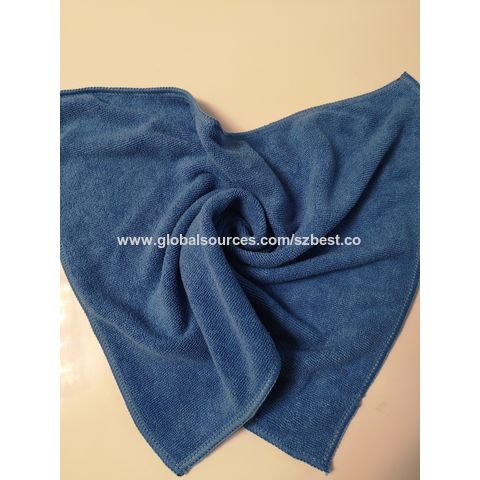 Chiffon de séchage en microfibre - 16″ x 24″ - Bleu