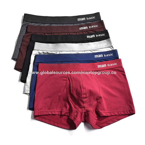 OEM Manufacturer Customized Logo Underwear Custom Men Boxer Shorts