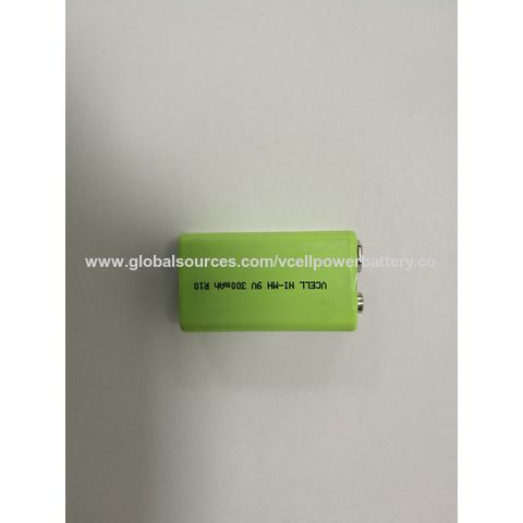 Pila recargable Ni-Mh 9V 300mAh