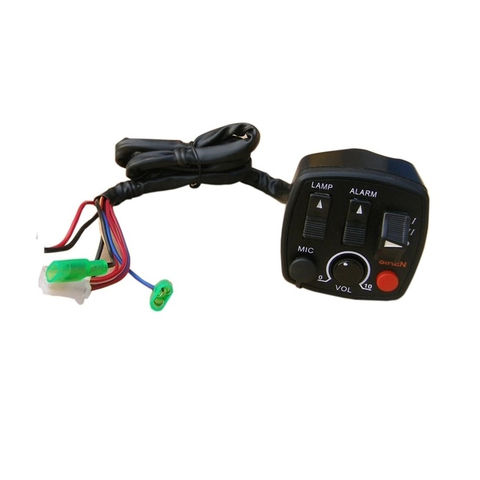 Police Motorcycle Siren Duty Motorcycle Lights Horn