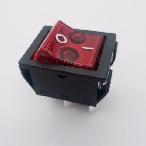 Interrupteur à bascule 12V Rond - 20A - Indicateur LED ROUGE - Intégré -  Interrupteur