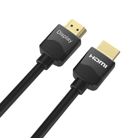 Câble HDMI fibre hybride 2.1, 8K@60Hz, LSZH | noir, 30m