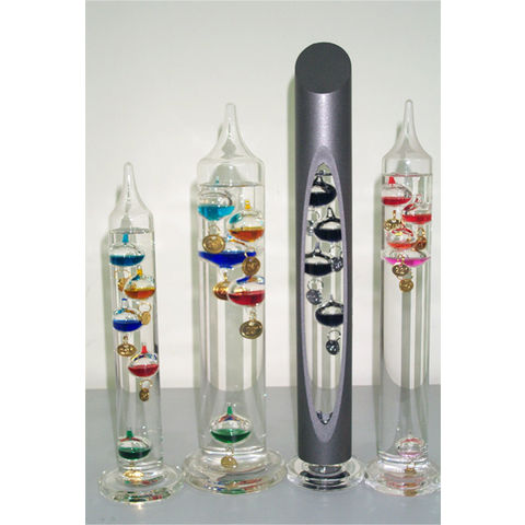 Buy Wholesale China Room Galileo Thermometer, With Wood Stand