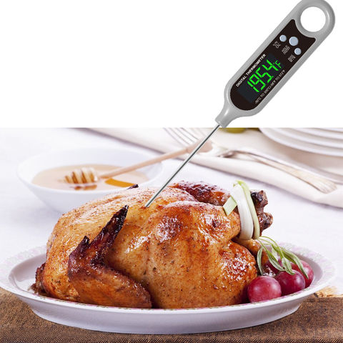 Thermomètre à viande numérique super précis pour BBQ et four
