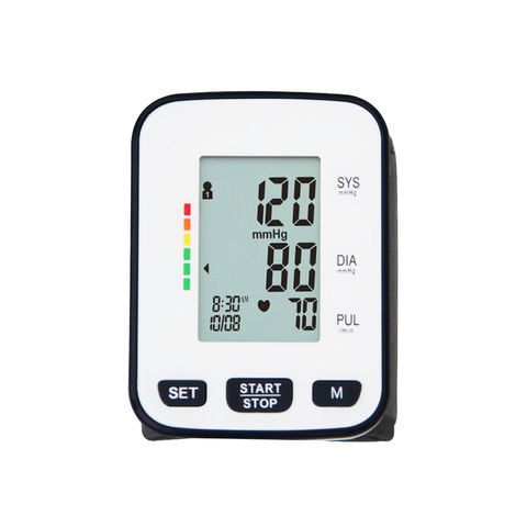 Sejoy Blood Pressure Monitor Wrist Blood Pressure Machine Digital Automatic BP Cuff Monitors with Irregular Heartbeat Detection Large Display 2x60