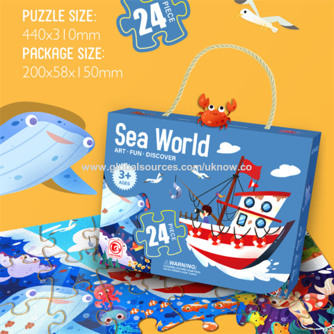 Puzzles infantiles, Skware, juguetes educativos - Rompecabezas para niños, juegos didácticos Skware