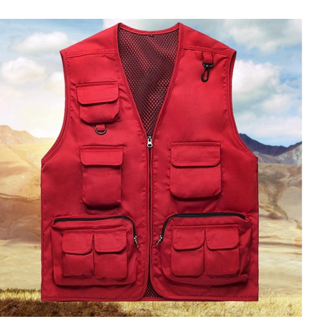 Gilet de voyage online multipoches homme