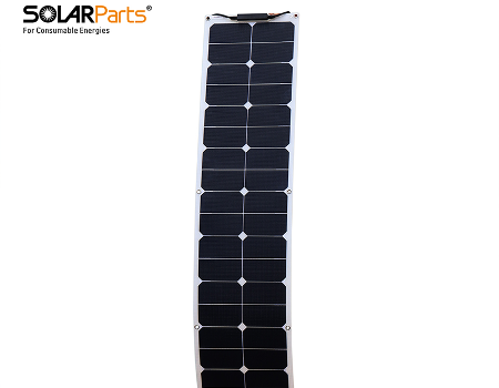 120w hard-wearing semi-flexible sunpower solar panel