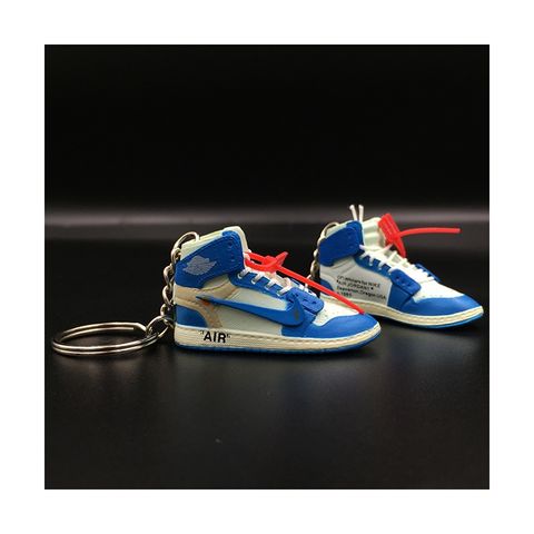 MINI 3D sneaker keychain Jordan 1 red