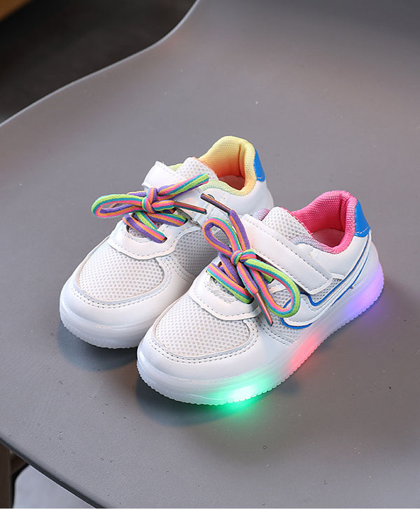 Toddler Light Up Shoes Girls Kids LED Light Up Sneakers Toddler
