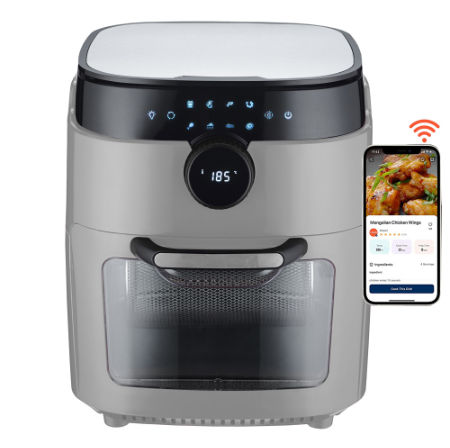 Buy Wholesale China New Fryer Digital Lcd Display Air Fryer Home Commercial  Air Fryer Square Air Fryer China Airfryer & Air Fryer at USD 15