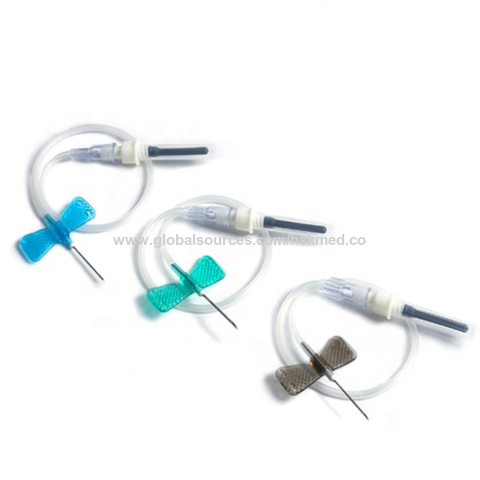 Butterfly needles with Luer Adapter (= Blood collection Set) (sterile)