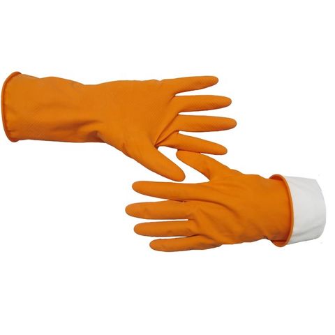 Achetez en gros 6mil Gant Nitrile Orange Travailleur Sécurité