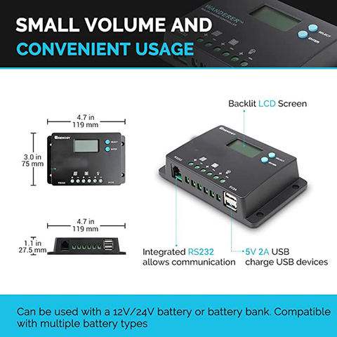 Panel solar flexible de 200 W, 12 V/24 V, 2 paneles solares monocristalinos  de 100 W, controlador de carga de 20 A para caravanas, barcos, caravanas