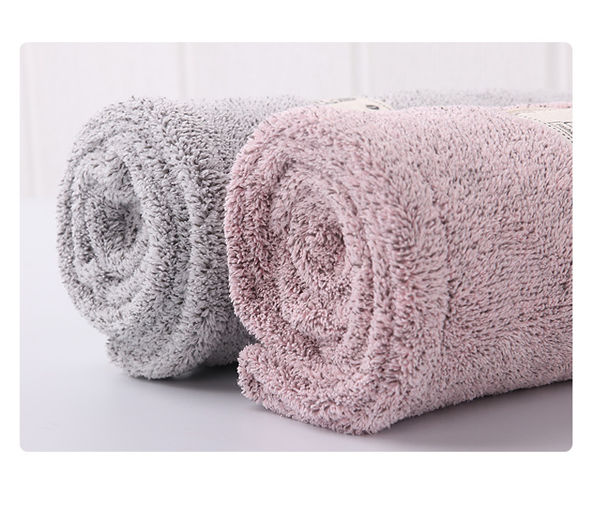 Toalla de pelo de secado rápido, toalla de microfibra de secado rápido  2022, toalla de pelo suave de alta calidad con bordado, sin encrespamiento