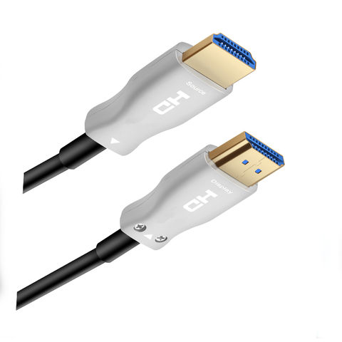 Cable de fibra óptica HDMI 2,0 largo, 4K, 60Hz, AOC, 5m, 10m, 20m, 50m,  HDCP2.