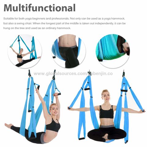 Buy Wholesale China Aerial Yoga Swing Set Yoga Sling Inversion Tool For  Professional And Beginners 2 Adjustable Daisy & Yoga Swing at USD 14