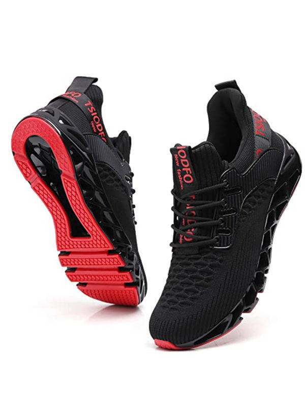 TSIODFO Men Sport Gym Running Walking Shoes 