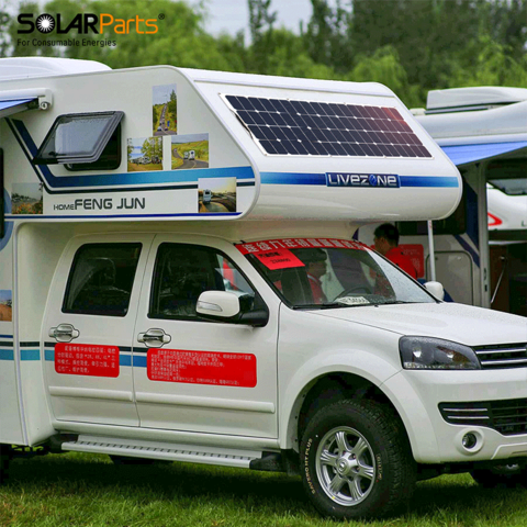 KIT PANNEAU SOLAIRE 75w 12 V pour camping car monocristallin EUR
