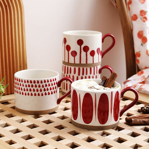 W Cerámica tazas de café espresso al por mayor taza de café de cerámica con  Bbase - China Taza de café y tazas de café espresso Cup de cerámica precio