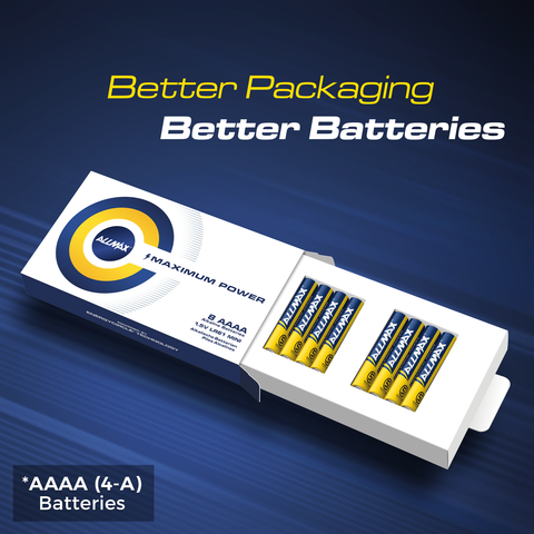 Batterie 1.5V AAAA LR61 MN2500 E96 LR8D425 Pile Sèche Alcaline