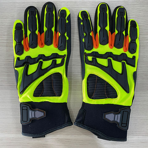 Buy Wholesale China High Performance Synthetic Leather Anti-slip Mechanic  Work Gloves & Mechanic Protection Gloves at USD 2.95
