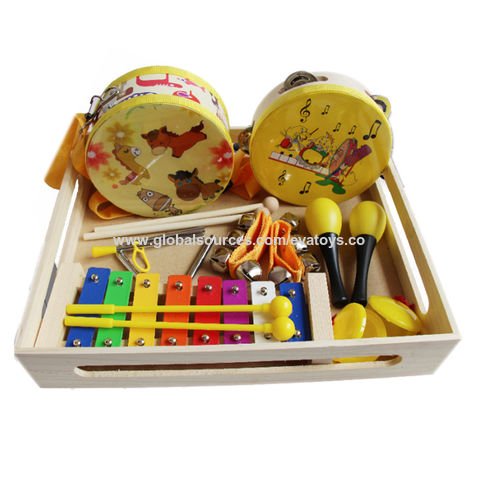 Bois Education bébé jouets en gros usine de bois 7 PCS Kit d'instruments de  musique pour enfants et bébés - Chine Jouets en bois et jouets pour bébés  prix