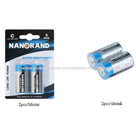 1.5v C Size R14 R14p Um2 Zinc-carbon Dry Cell Battery