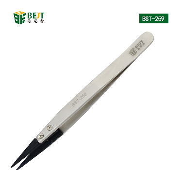Buy Wholesale China Bst-259 Rubber Tipped Tweezers Curved And Straight For  Mobile Phone And Computer Repair & Rubber Tipped Tweezers at USD 1.67