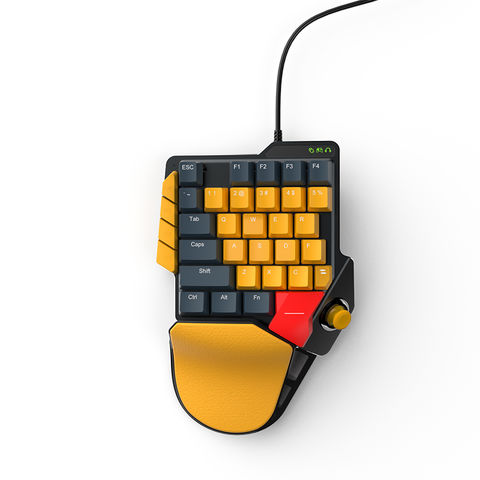 Gaming Keyboard,Gaming keypad,One-Hand Gaming Keyboard,Small