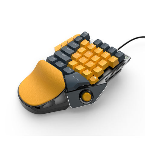 Gaming Keyboard,Gaming keypad,One-Hand Gaming Keyboard,Small