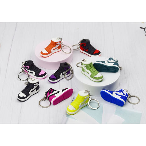 Buy Wholesale China 3d Silicone Sneaker Wrist Lanyard Key Chain