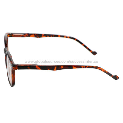 Factory supply custom logo OEM fashion different styles color plastic women men reading glasses