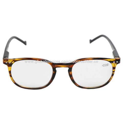 Factory supply custom logo OEM fashion different styles color plastic women men reading glasses