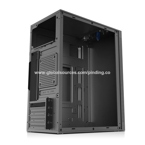 Compre Caja Micro-atx Para La Mesa De La Oficina Con Diseño Del Frente Diy  Del Metal y Caja Micro-atx Para La Mesa De La Oficina de China por 4.98 USD