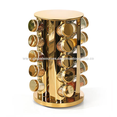 Buy Wholesale China Kitchen Spice Rack Glass Spice Box Storage