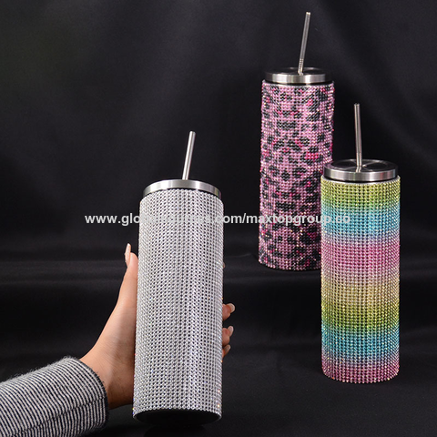 Ludlz Rhinestone Thermos Cup, Stainless Steel Thermal Bottle, High-end  Insulated Thermos Coffee Cups, Diamond Bling Vacuum Flask Mug with Hanger  Best