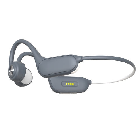 Comprar Auriculares inalámbricos con banda para el cuello Bluetooth con  micrófono y oreja abierta, auriculares Bluetooth resistentes al agua de  larga espera para correr, deportes, fitness, gimnasio