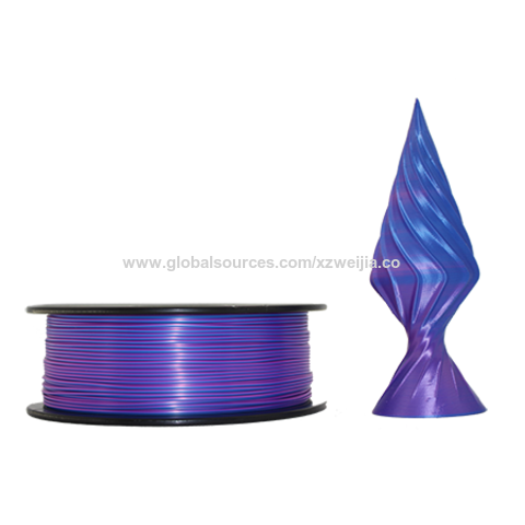 ¡Superventas de Amazon! Filamento de impresora 3D PLA de doble color mágico de muestras gratis