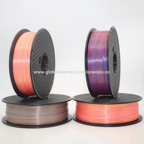 ¡Superventas de Amazon! Filamento de impresora 3D PLA de doble color mágico de muestras gratis