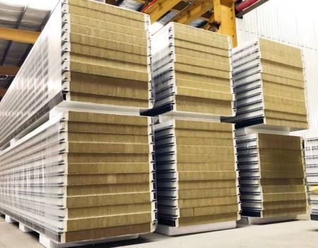 Glass wool sandwich panel/mineral wool sandwich panel supplier