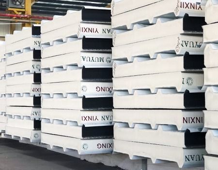 Glass wool sandwich panel/mineral wool sandwich panel supplier
