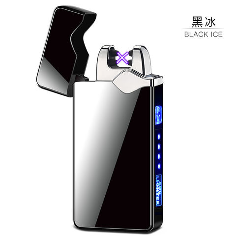 China Encendedor eléctrico de plasma a prueba de viento personalizado  Encendedor de cigarrillos USB recargable sin llama de doble arco  Proveedores, fabricantes - Venta al por mayor directa de fábrica - TIANWANG