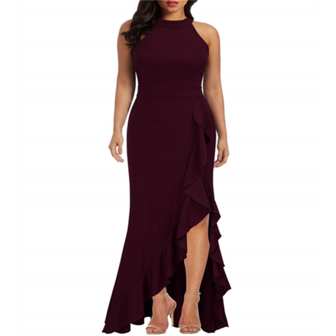 Cuello Alto Vestidos Formal Para Dama Compre Vestido Largo De