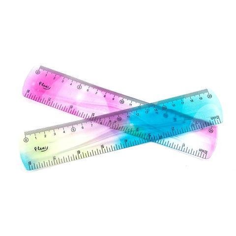 30 Pcs 12 Inch Ruler Bulk Plastic Flexible Rulers with Inches and  Centimeters Kids Ruler Straight Measuring Drafting Tools for School  Education