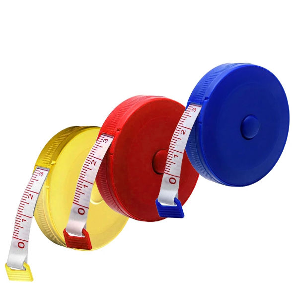 Measuring Tape Cartoon with Keychain Ruler Retractable Tape Measure with  Keychain Sewing 