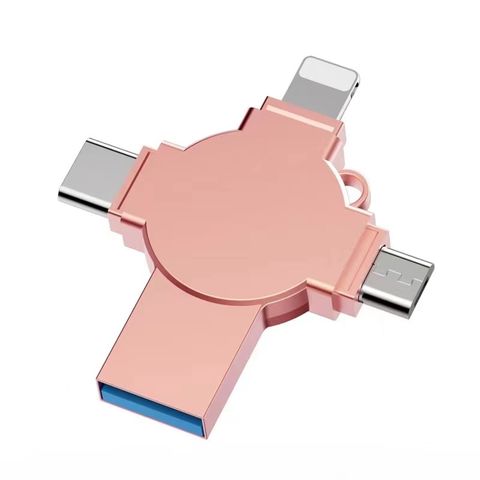 USB 3.0 mit Lightning, Micro-USB & Type-C - Hochgeschwindigkeits-Mehrfachanschluss